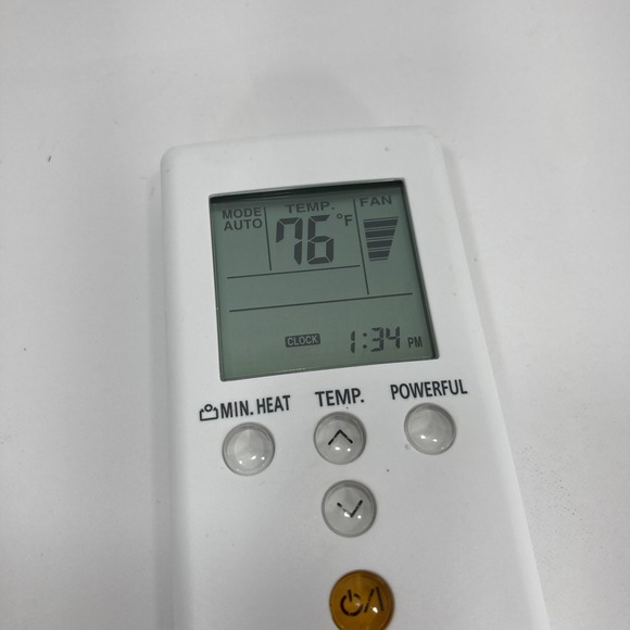 Fujitsu AC Mini Split AR-REG1U Wireless Remote Controller Tested Working - Picture 2 of 9